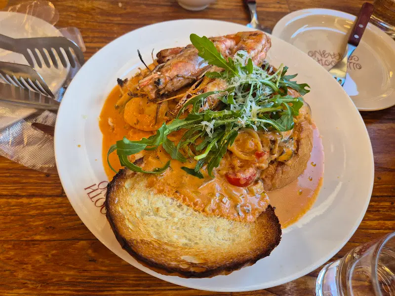 새우가 듬뿍 들어간 파스타