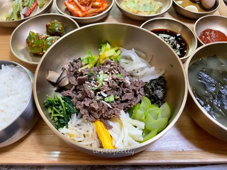 비빔밥 정식