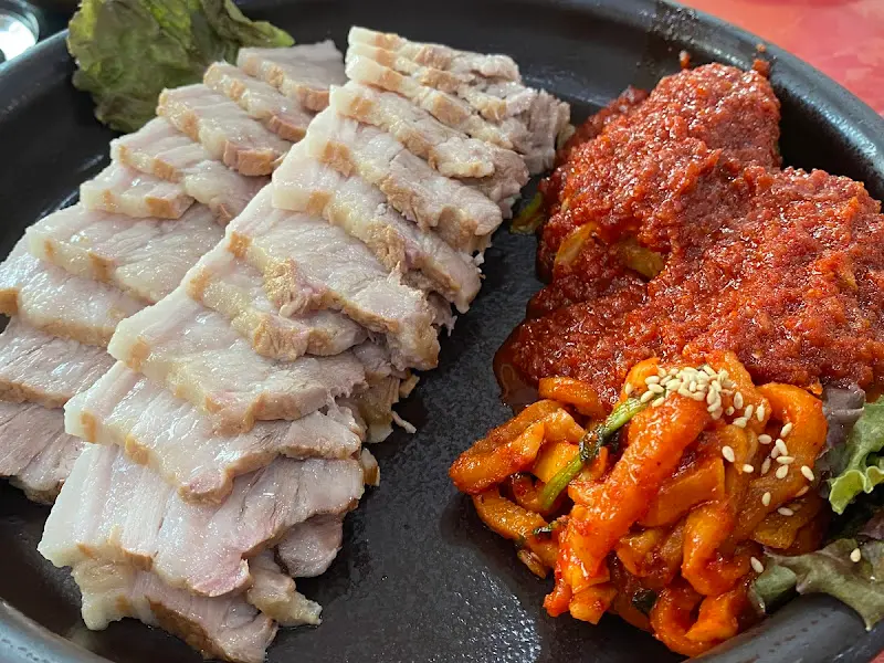 보쌈 디테일 샷