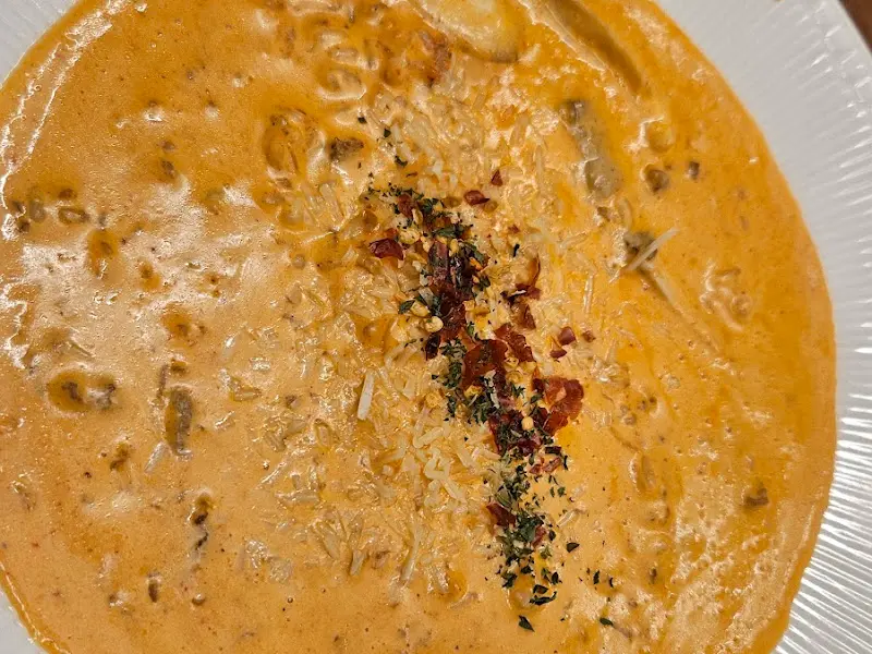 베이컨새우크림파스타