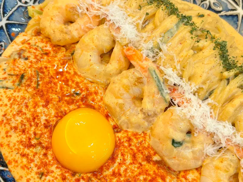 독특한 비주얼의 로제 돈파스타