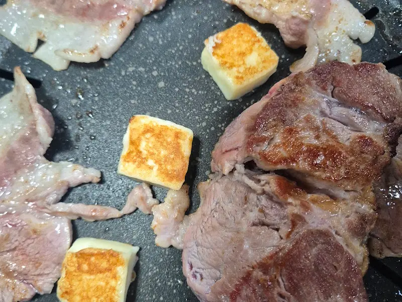 가브리살과 구워먹는 치즈