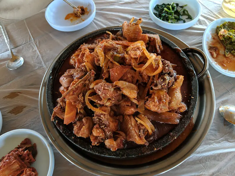 닭볶음탕 전체샷