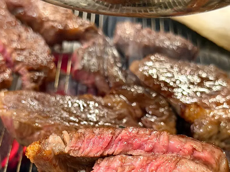 영포화로 한우 등심