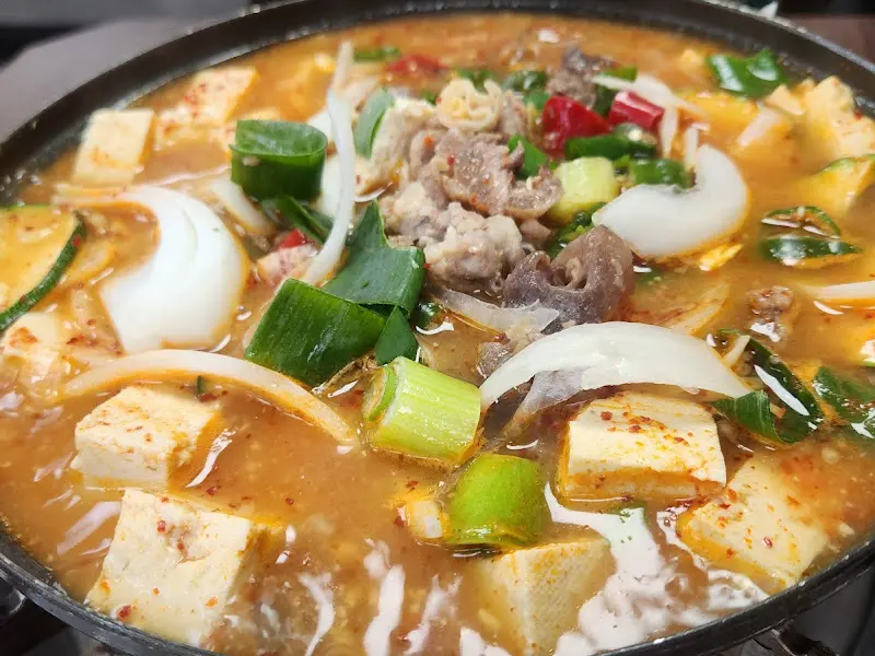 스지된장찌개