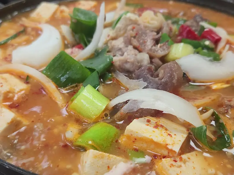스지된장찌개 클로즈업