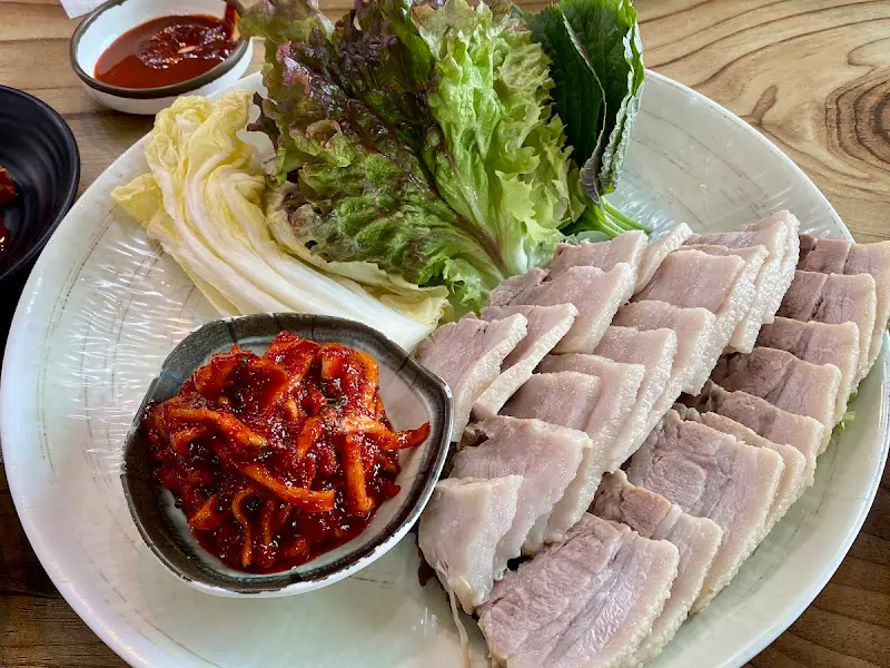 푸지뫼 굴보쌈 쌈