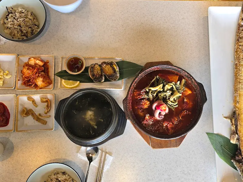 한상차림 항공샷