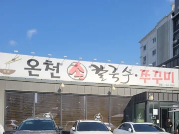 대전 유성에서 맛보는 뜨끈한 추억, 온천손칼국수쭈꾸미 맛집 기행