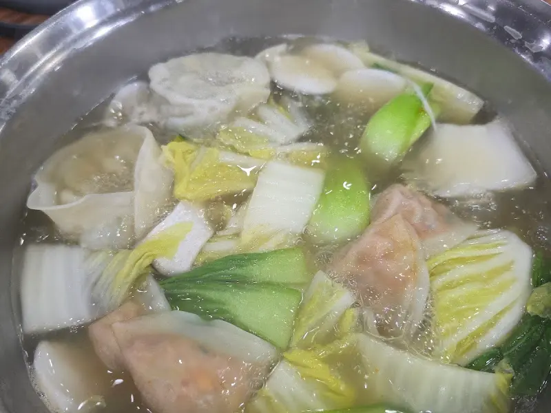 만두전골 비주얼