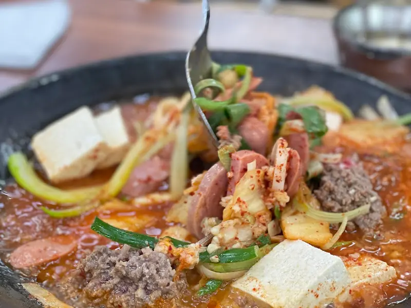 부대찌개 건더기