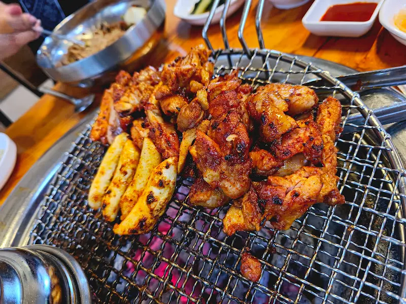 닭갈비와 떡사리