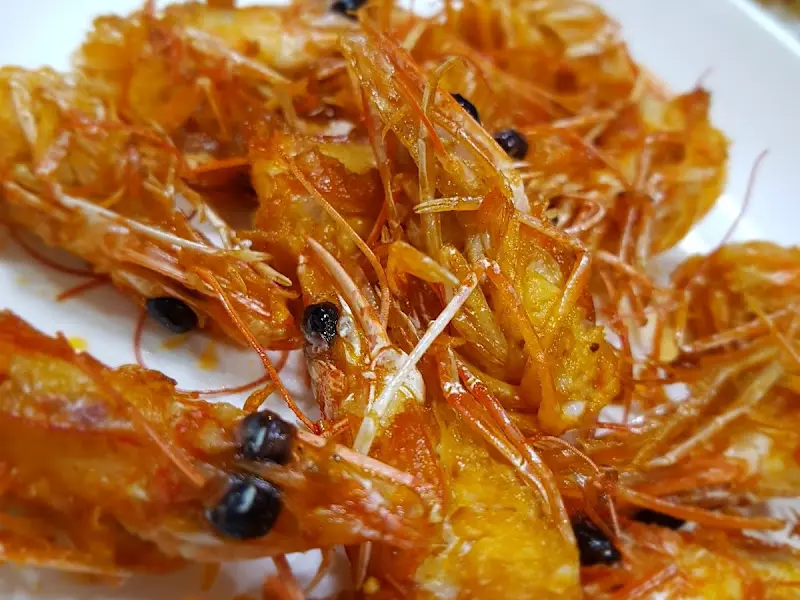 새우 머리 튀김