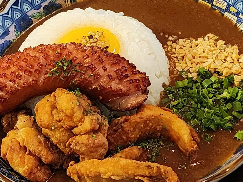 카레와 가라아게의 조화