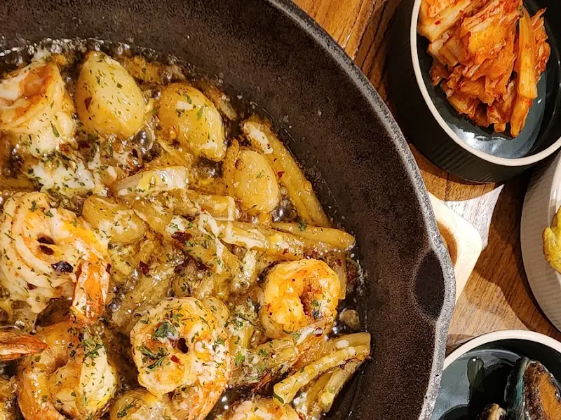 갈릭새우버터구이