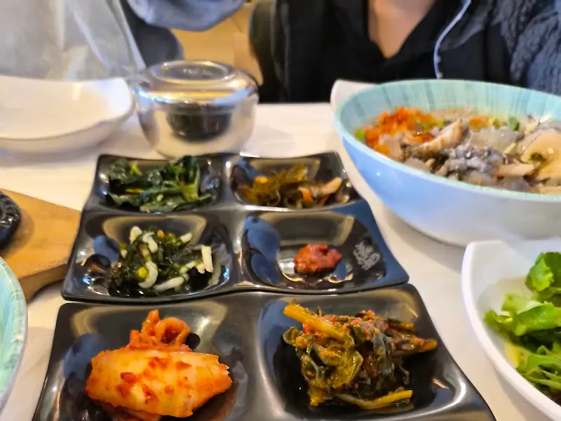 상화정식 밑반찬