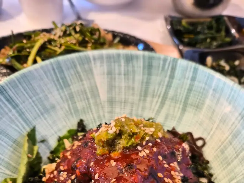 전복 물회 비빔