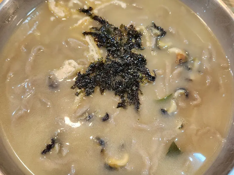 수두리보말칼국수 메뉴