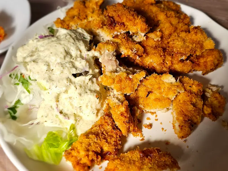 돈까스 근접 사진