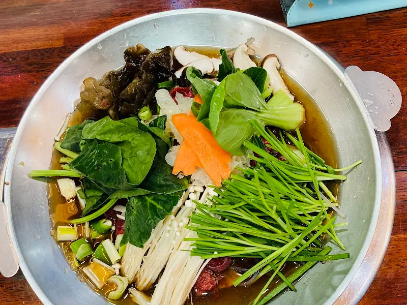 푸짐한 야채버섯불백