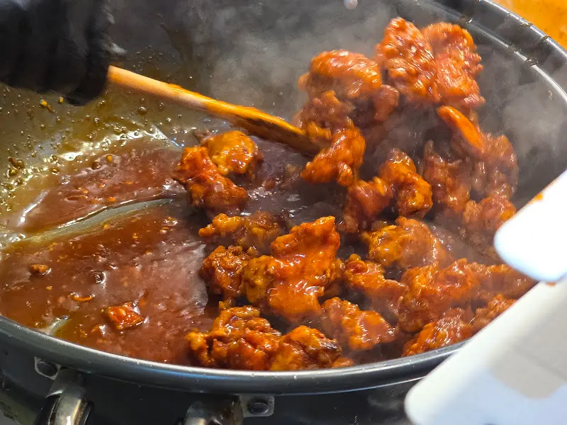 정이네 튀김 종류