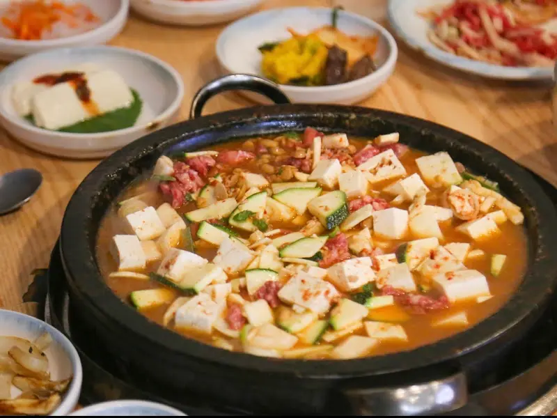 돌판 된장찌개