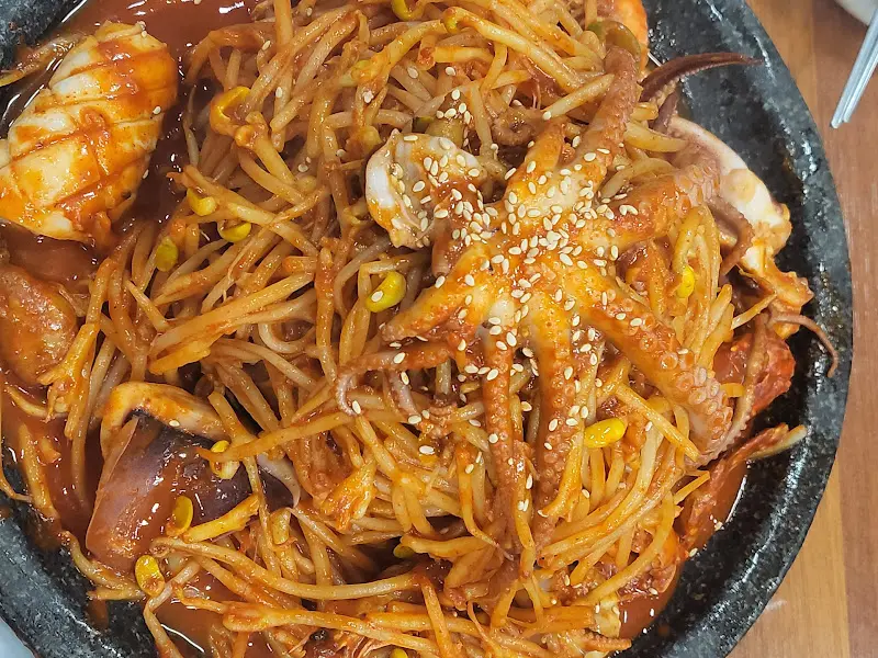 해물뼈찜 근접샷