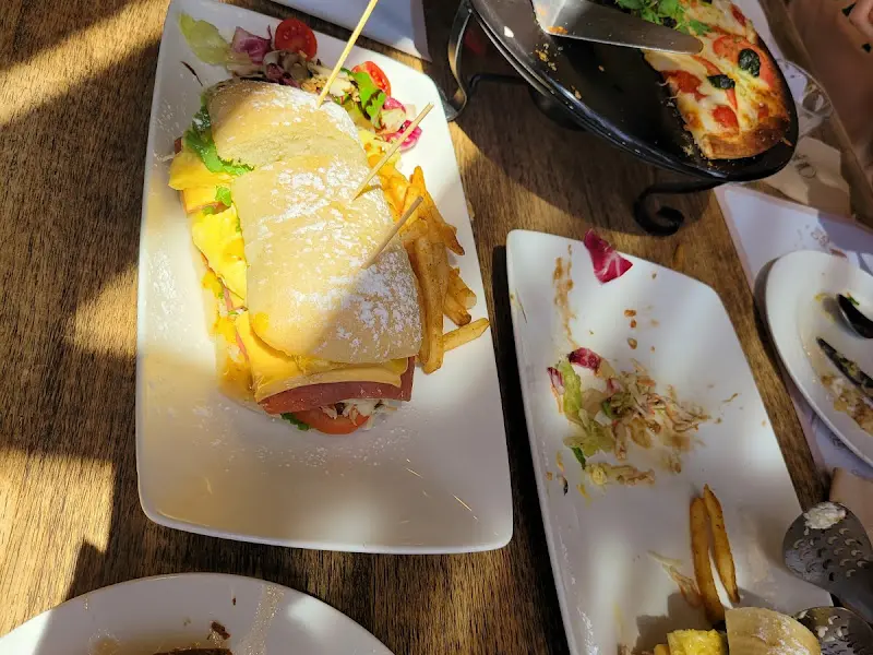 아보카도 파니니와 피자