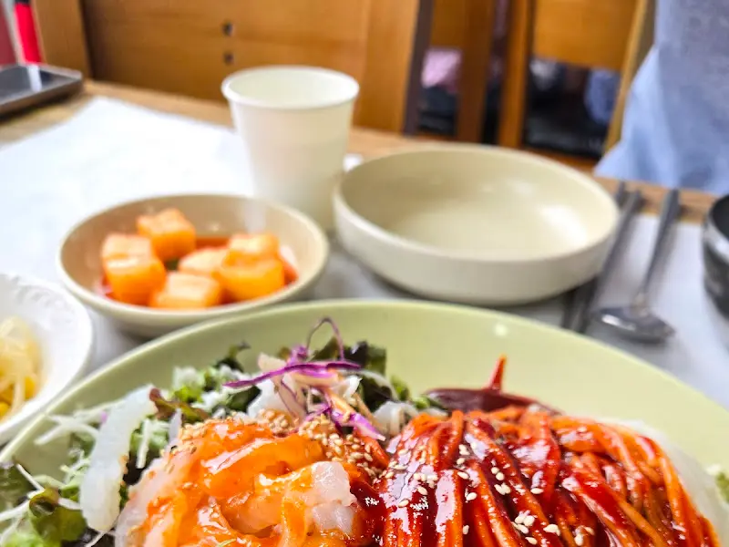 회국수 비비기 전