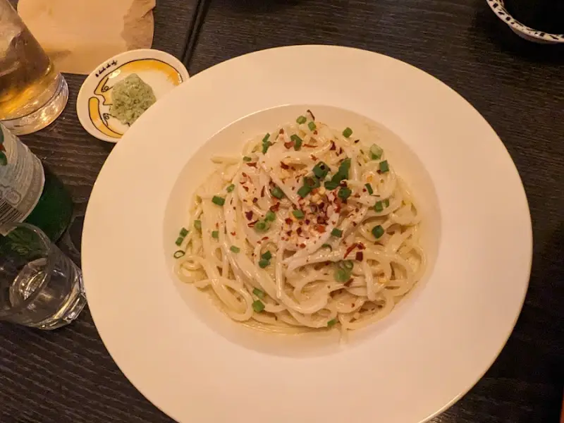 싱싱한 해산물이 들어간 파스타