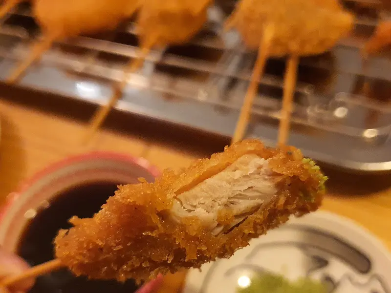 겉바속촉 튀김 꼬치