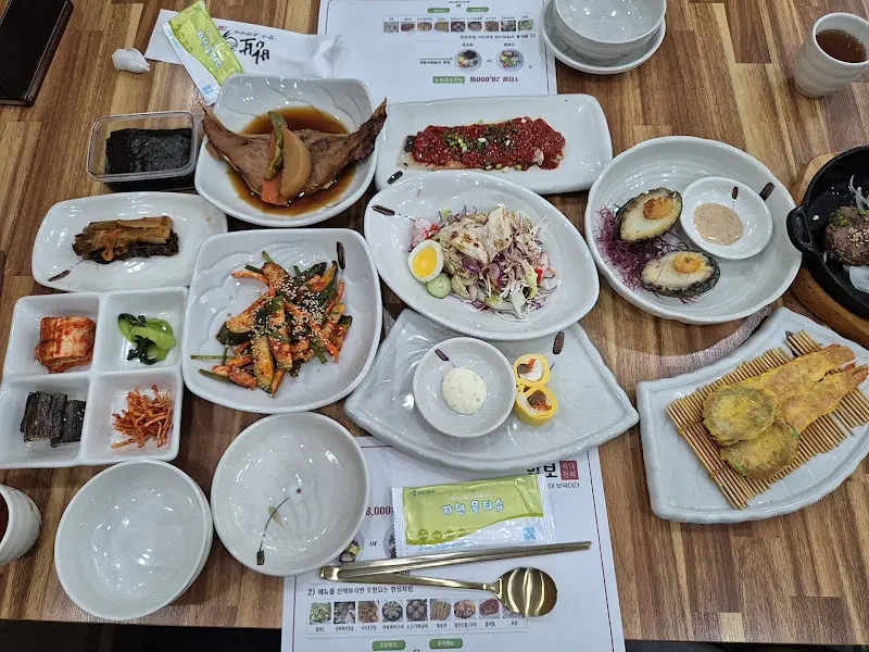 밥보 씨아전복 한상차림