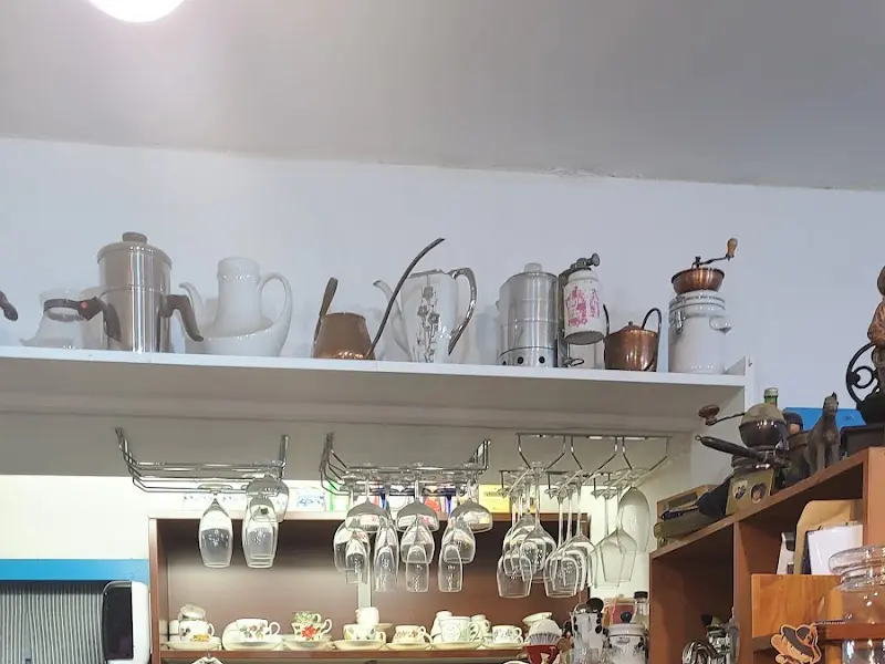 카페 내부 소품