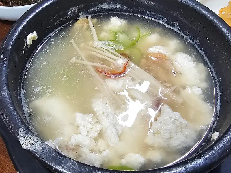 순두부 새우젓찌개