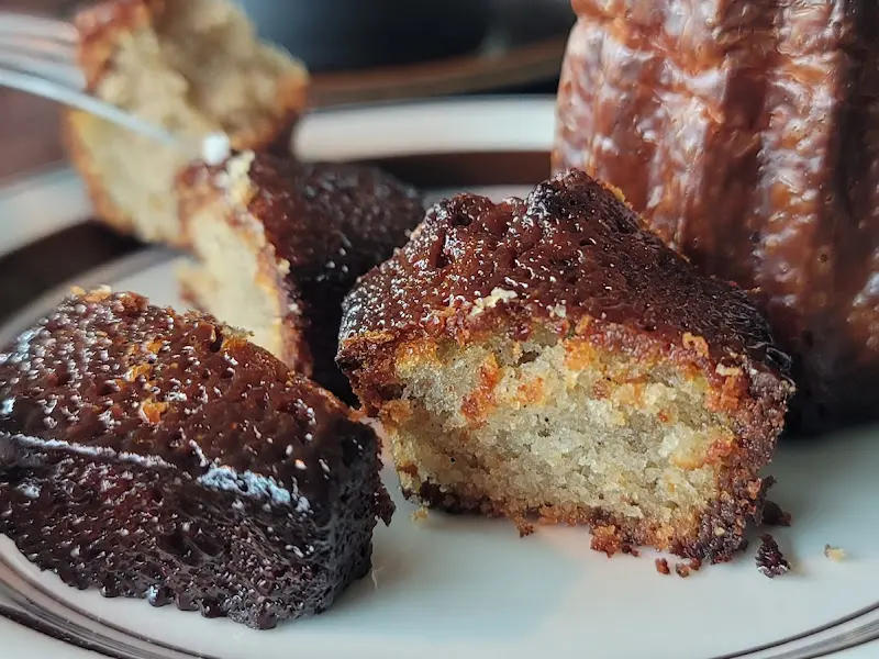 구운 카스테라 디저트