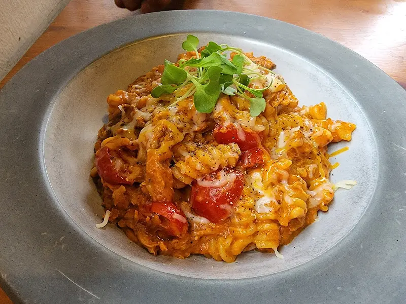 로제 아라비아따 근접샷