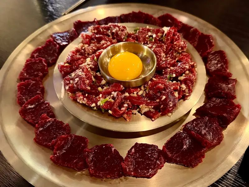 육회 디테일 컷