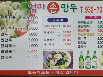 정성 가득한 손맛, 대전 찐만두 맛집 기행