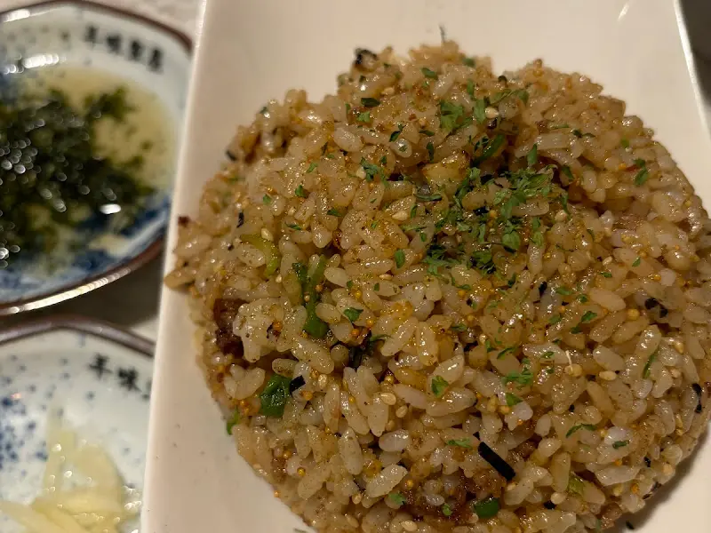 고소한 양볶음밥