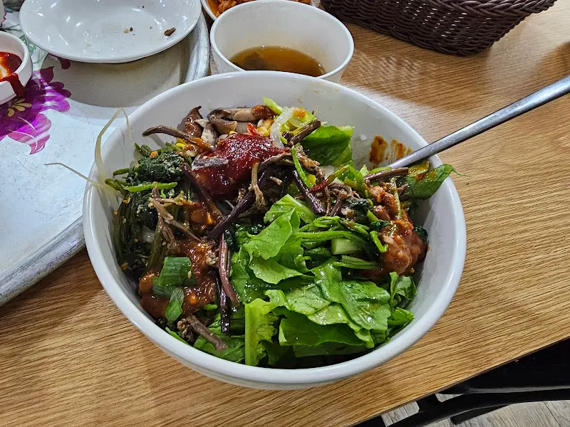 보리밥 정식 한 상 차림