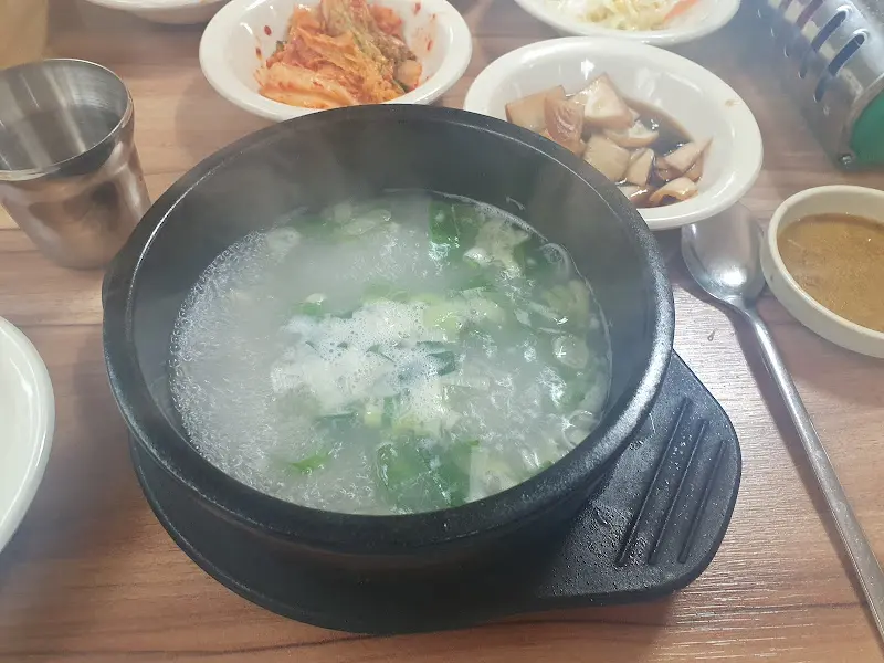 대길식당 메뉴