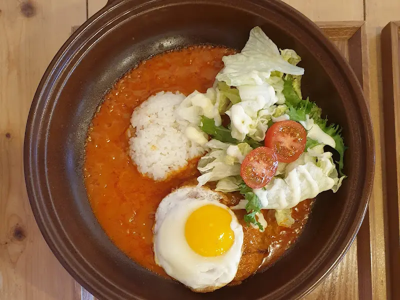 비주얼 폭발하는 함박스테이크