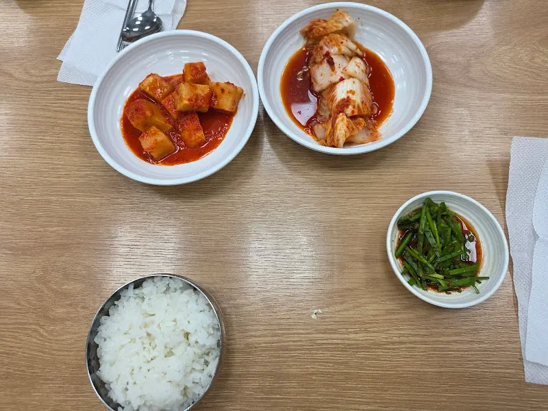 진주집 김치와 깍두기