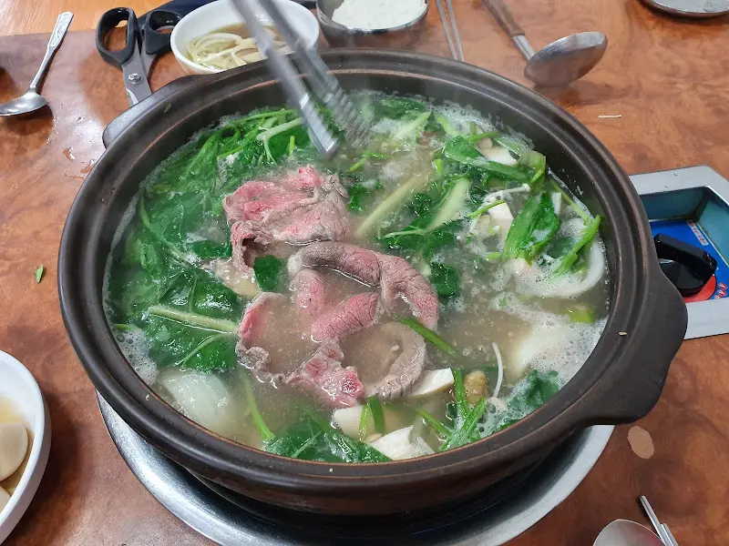 소고기 샤브샤브