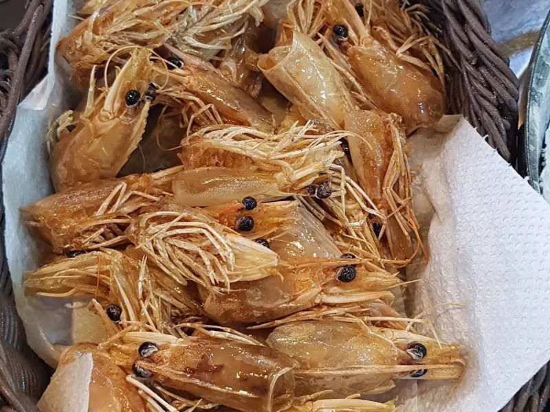 새우 머리 튀김