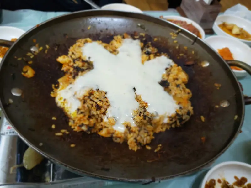 치즈볶음밥