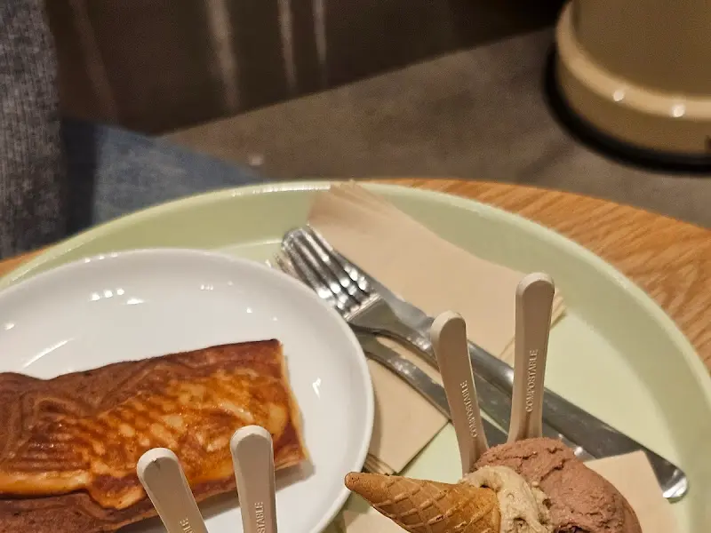 젤라또와 크로플