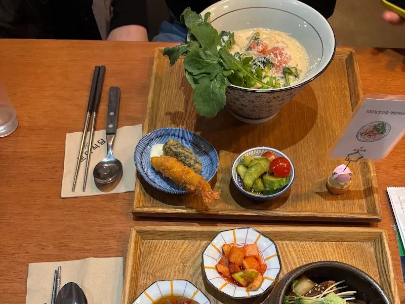 생크림명란우동파스타