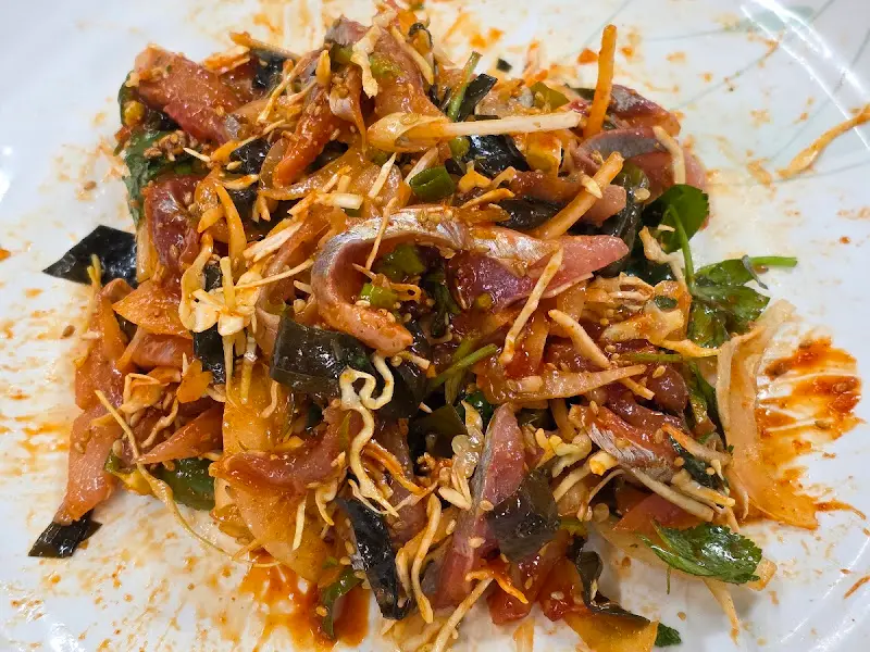 등푸른생선 무침회