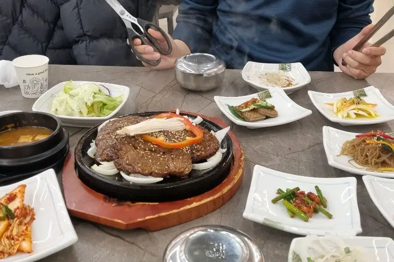 석갈비 비주얼